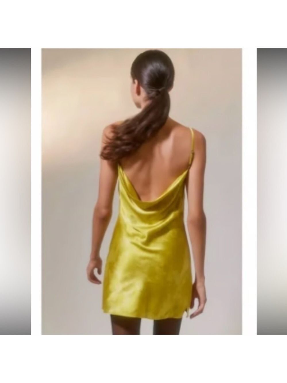 NWT Urban Outfitters Dragon Satin Dress XS - Picture 3 of 10